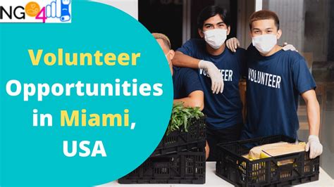 Miami Volunteer Opportunities
